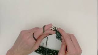 Knit through the back loop