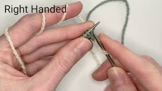 How to Make the Crochet Provisional Cast On directly onto your Knitting Needle