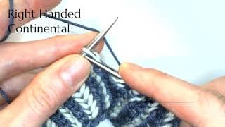 Knitting Two Color Brioche: How to Knit Brioche Stitch