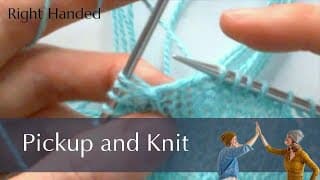 Pickup and Knit: How to Pick Up Stitches for Beginners