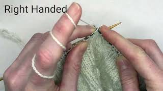 How to work a 2/3 Right Cable Cross (2/3 RC) - RH & LH