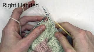 2/2 Right Purl Cross (2/2 RPC) - RH & LH