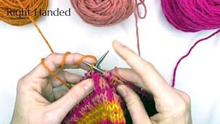 Three Colors Stranded Knitting: Stranding Colorwork with Two Hands